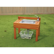 Excellerations Outdoor Toddler Mud Kitchen Wood