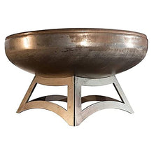 Ohio Flame Liberty 30” Wood Burning Fire Pit Carbon Steel with Hollow Base