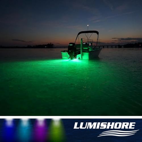 Lumishore SMX94 Eclipse Full Color Surface Mount LED Underwater Light RGBW