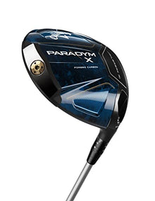 Callaway Golf 2023 Paradym X Driver Left Hand Hzrdus Silver 50G Shaft Stiff Flex 9 Degrees Loft Black Silver