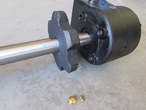 R&L SUPPLY Meyer Diamond Salt Spreader Gearbox Assembly with Sprockets 63177 00118-337-01