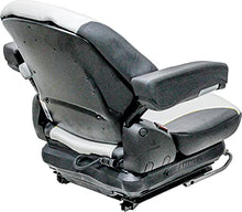 GRAMMER Big Dog Diablo/Hustler Super Z Mower Seat & Mechanical Suspension, Grey