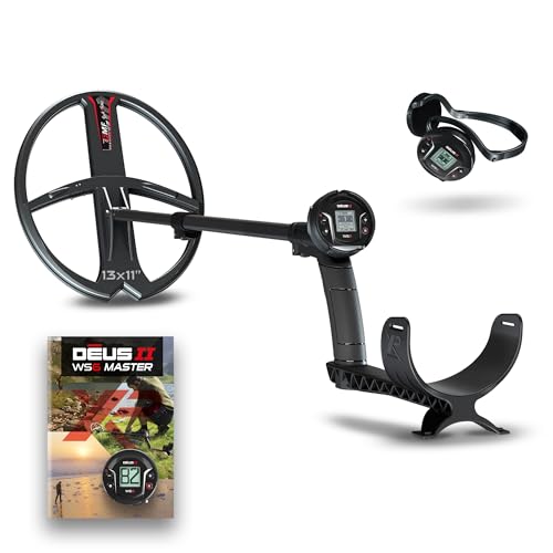 XP Deus II WS6 Master: FMF 13x11 Coil & Headphones, Metal Detector