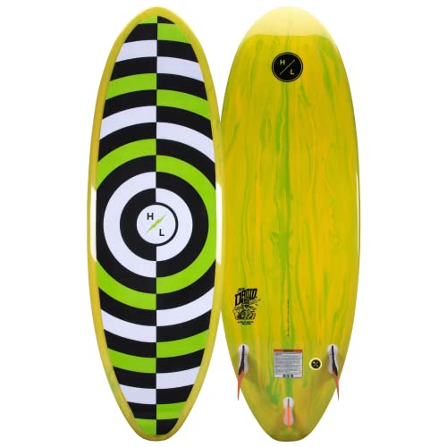 Hyperlite Droid Wakesurfer Yellow/Black 5ft 3in