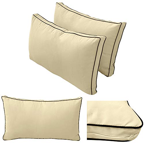 Prolinemax Style2 Twin-XL Outdoor Daybed Mattress Cushion Set with Bolster Pillow AD103
