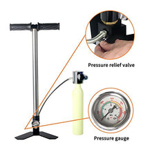 FIERRG Power Pumps High Pressure Hand Pump 3 Stage 4500psi Air Pump for High Pressure Tires and Pre-Charged Pneumatic Pump Accessories