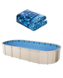 VEVOR 18x33 Ft Above Ground Pool Liner, U-Bead Pool Liners