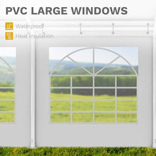 DWVO 20x30 ft Heavy Duty Party Tent with Removable Sidewalls White