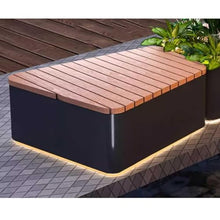Flower Box Planter Box Iron Sitting Bench Flower Combination Garden(White)