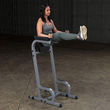 Body-Solid GVKR60 Vertical Knee Raise with Dip Station Grey/Black