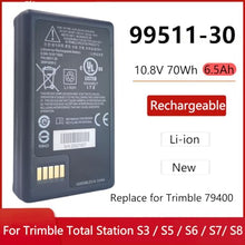 URBUTY (5PCS/Set) 99511-30 79400 10.8V 70Wh Battery for Trimble 79400/99511-30 / S3 / S5 / S6 / S7 / S8 / S9 / SPS930 Total Station Battery, 6500mAh