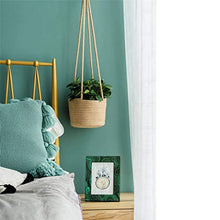 A1DFDFGOQSFG Garden Plant Hangers Rope Hanging Planter Woven Hanging Planter Basket Decorative Flower Pot Holder for Home Decor (Color : D) (E)