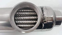 Badgerpipe 155k BTU Titanium Tube and Shell Heat Exchanger for Saltwater Pools/Spas Ss