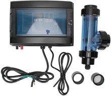 SciAza Salt Chlorinator, 10/15/30/50/50 G/H SPA Chlorine Generator Electrolyzer Swimming Pool Salt Chlorinator, Chlorine Electrolyzer for Swimming Pools, Salt Chlorine Machine,30g/h