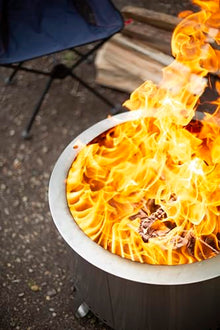 Coulee Colorado XL Smokeless Fire Pit - Versatile Multi-Fuel Fire Pit with Adjustable Swivel Grill, Cover, and Fire Tool, Featuring A Better Burn™, Perfect for Patio, Camping, and Backyard