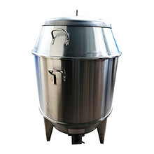 Banfluxion Stainless Steel Gas Oven 2800PA Commercial Barbecue Roaster Beijing Duck & Turkey Roasting Machine with Temperature Display for Chicken, Vegetables & Lamb