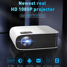 TEDILUVI W32 Mini Projector Full 1080p Android 10 Support 4k Decoding Video Led Beamer Home Theater for Phone Cinema