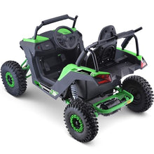 MotoTec Raider Kids UTV 48v 1200w Full Suspension Large Green