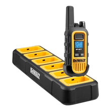 DEWALT DXFRS300 Heavy Duty Walkie Talkies Waterproof Rechargeable Yellow 48 Pack
