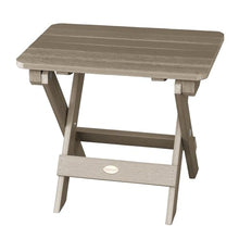 Highwood Classic Westport Adirondack 6pc Set, 4 Chairs & 2 Folding Side Tables Woodland Brown
