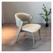 White Ergonomic Living Room Chairs Simple Nordic Design Floor Lazy Relax Fauteuil Salon Furniture Home(Grey Beige feet)