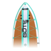 BOTE HD Aero Inflatable Stand Up Paddle Board MAGNEPod Compatible Blow Up iSUP - 11 FT 6 in - Full Trax Seafoam