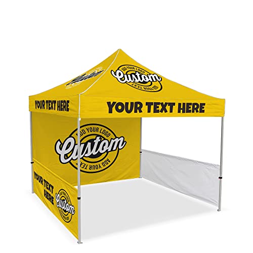 LookOurWay Custom Canopy Tent Pop Up 10x10 Everyday Gold
