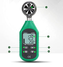 Professional Wind-Gauge Anemometer Handheld Wind Speed Measuring Digital Wind Speed Tester Airometer
