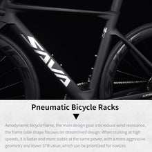 SAVADECK Carbon Road Bike Shimano 105 Di2 7170 Black