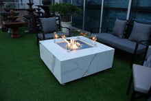Fire Pit ELEMENTI PLUS Bianco, Propane Gas