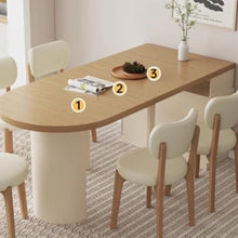FURUIM2024M Dining Table Telescopic Dining Table, Household Elliptical Folding Semi-Circular Table Small-Sized Table and Chairs Dining