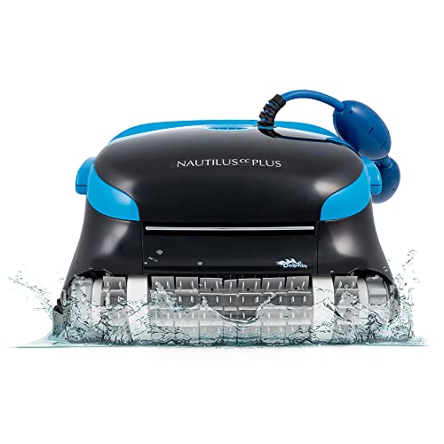 Dolphin Nautilus CC Plus Robotic Pool Vacuum Cleaner Black