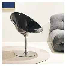 OUTIFUOSSR Nordic Creative Acrylic Chair Leisure Household Coffee Comfortable Lifting Swivel Makeup Stool Study Furniture(Transparent)