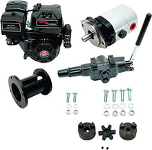 Tool Tuff Log Splitter Build Kit - 15 hp Electric-Start Engine, 22 GPM Pump, Auto-Return Valve, Coupler, Mount & Hardware