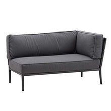 Conic 2-seater sofa, left module