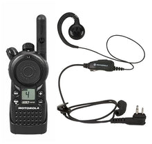 Motorola 6 Pack CLS1410 Walkie Talkie Radios with Headsets Black