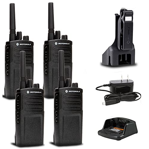 Motorola Solutions 4 x RMV2080 On-Site 2-Way Business Radio Black