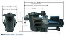 Performance Pro Artesian2 1/2hp 3450RPM High Flow Pump with Cord