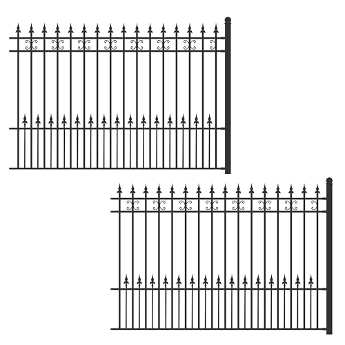 ALEKO Security Fencing Kit | 2-Panel 8x5 Each | 2FENCEVEN | Venice