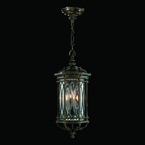 Fine Art Lamps 610882, Warwickshire Outdoor Ceiling Lighting, 240 Total Watts, Patina