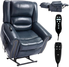 KTYUERGHK Infinite Position Power Lift Recliner Chair with Massage Heat