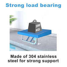 DLYZAYE Diving Board Platform for Swimming Training and Competition, Stainless Steel Pool Starting Block with Fittings for Indoor and Outdoor Use