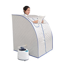 2L Portable Steam Sauna Spa Full Body Sauna Tent Portable Pot Sauna Bath Box Body Sauna Steam Cabin Home Spa with Foot Massage Board