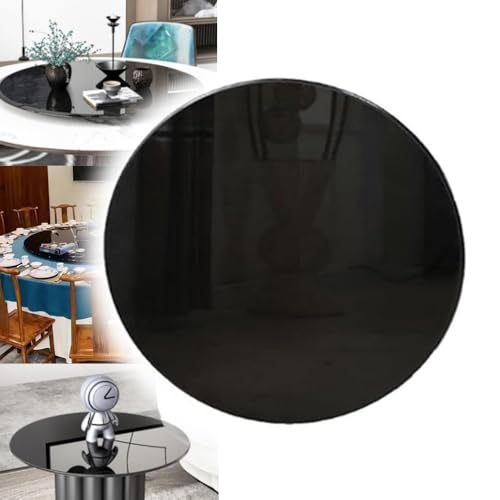 Tempered Glass Round Table Top for Coffee Side Dining Table Protection