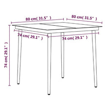 LKJVFCPW 5 Piece Outdoor Patio Dining Set, PE Rattan Garden Furniture with Glass Tabletop and Cushioned Chairs, Grey and Black