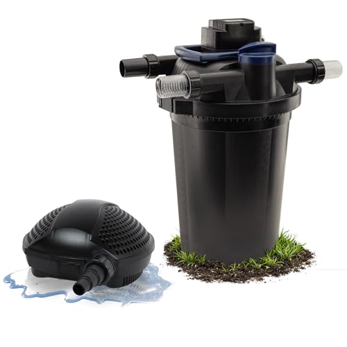 The Pond Guy AllClear 4500 G3 & SolidFlo 2650 Pump Combo System