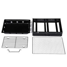 Portable Compact Charcoal BBQ Grill Cooker Bars Smoker Outdoor Camping Foldable Picnic Barbecue Tools