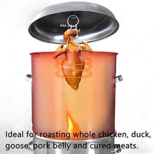 Smokers and Grills,Drum Smoker 40cm Diameter,Detachable Barrel