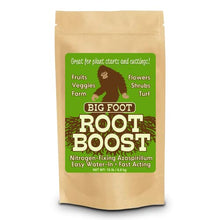 Big Foot Probiotic Root Boost Water Soluble Powder for Established Plants and Transplants - Grow Root Size, Increase Nitrogen, Grow New Plants from Cuttings, Pea Inoculant - 15 Pounds