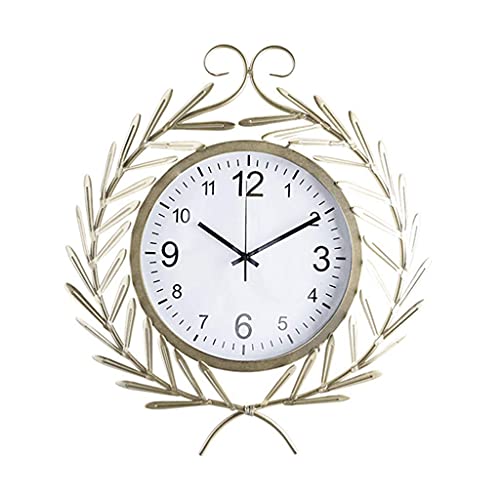SBTXHJWCGLD Garden Clock,Outdoor Garden Wall Clock Silent Non-Ticking Outdoor Wall Waterproof Garden Ornament for Home Garden Patio Yard